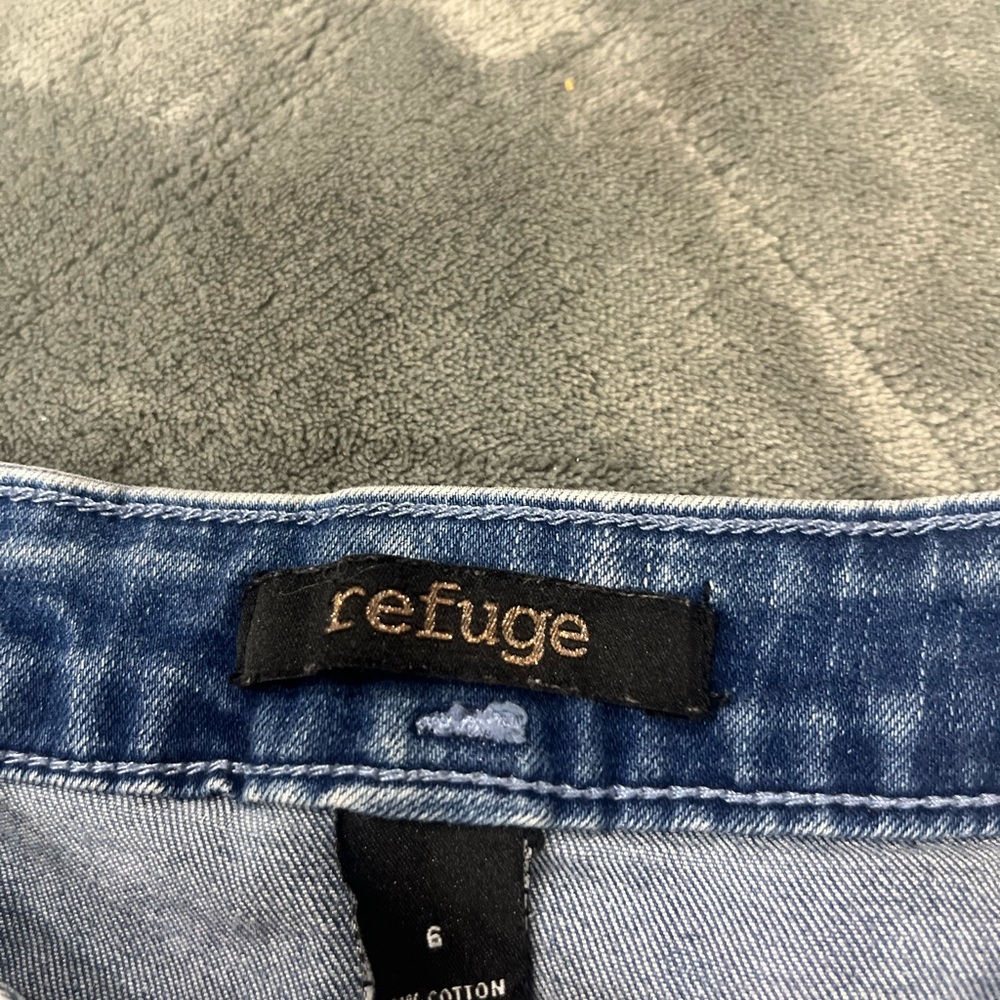 Denim blue shorts